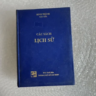 Kinh Thánh Cựu Ước Các Sách Lịch Sử PDF